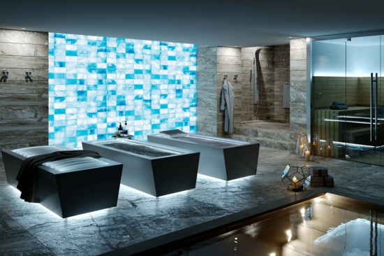 Consruction STEAM sauna construction sauna prefabricated pools