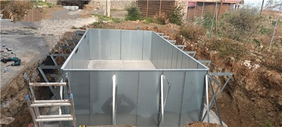 Consruction STEAM sauna construction sauna prefabricated pools