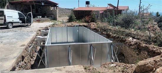 Consruction STEAM sauna construction sauna prefabricated pools