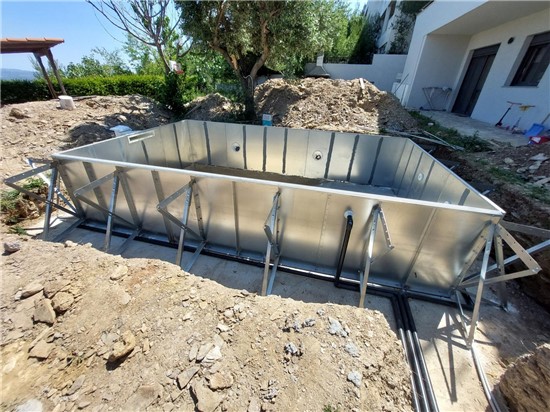 Consruction STEAM sauna construction sauna prefabricated pools