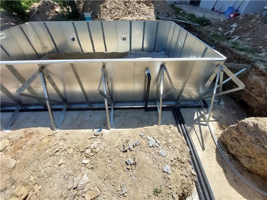 Consruction STEAM sauna construction sauna prefabricated pools