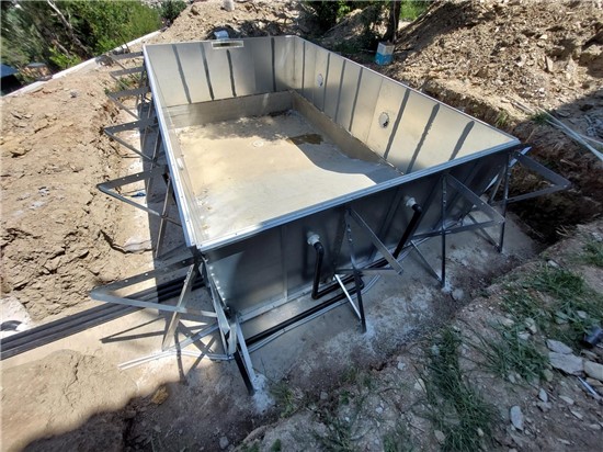 Consruction STEAM sauna construction sauna prefabricated pools