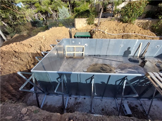 Consruction STEAM sauna construction sauna prefabricated pools