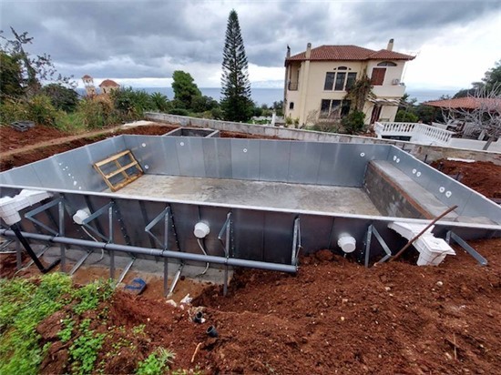 Consruction STEAM sauna construction sauna prefabricated pools