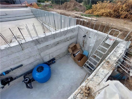 Consruction STEAM sauna construction sauna prefabricated pools