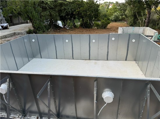 Consruction STEAM sauna construction sauna prefabricated pools