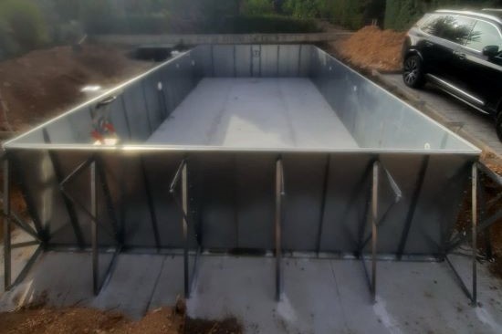 Consruction STEAM sauna construction sauna prefabricated pools 