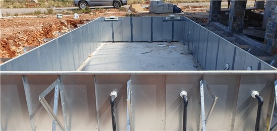 Consruction STEAM sauna construction sauna prefabricated pools