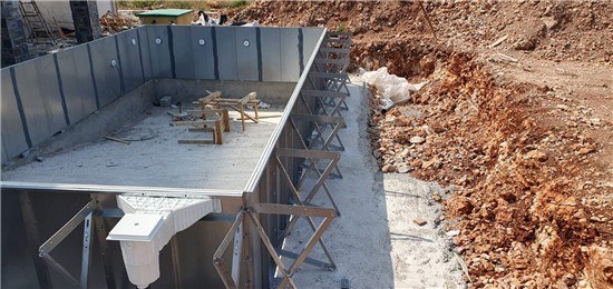 Consruction STEAM sauna construction sauna prefabricated pools