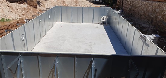 Consruction STEAM sauna construction sauna prefabricated pools