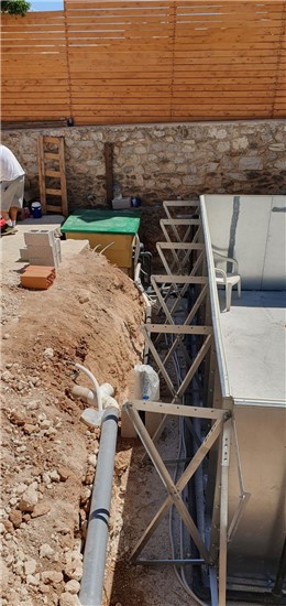 Consruction STEAM sauna construction sauna prefabricated pools