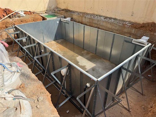 Consruction STEAM sauna construction sauna prefabricated pools