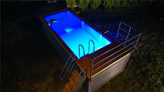 Consruction STEAM sauna construction sauna prefabricated pools