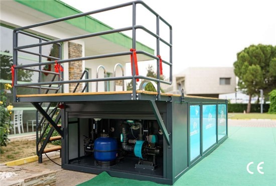 Consruction STEAM sauna construction sauna prefabricated pools