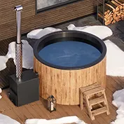 Consruction STEAM sauna construction sauna prefabricated pools