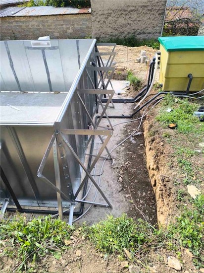 Consruction STEAM sauna construction sauna prefabricated pools