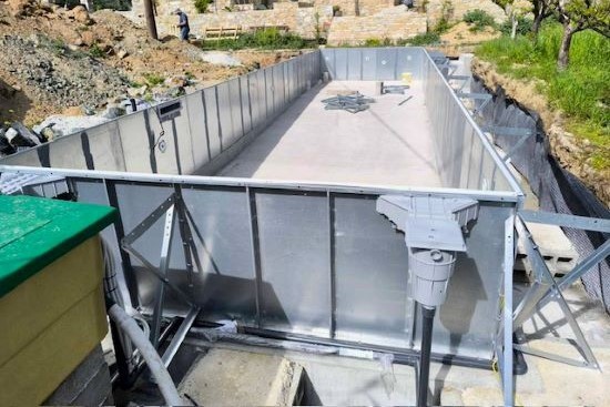 Consruction STEAM sauna construction sauna prefabricated pools 