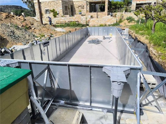 Consruction STEAM sauna construction sauna prefabricated pools