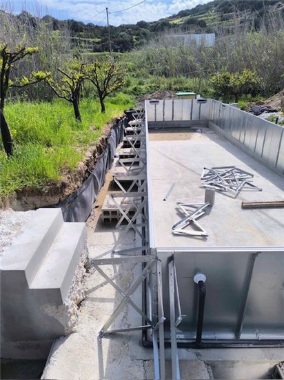 Consruction STEAM sauna construction sauna prefabricated pools