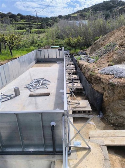 Consruction STEAM sauna construction sauna prefabricated pools