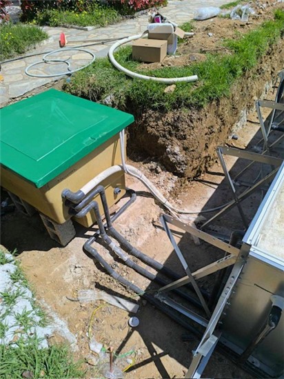 Consruction STEAM sauna construction sauna prefabricated pools