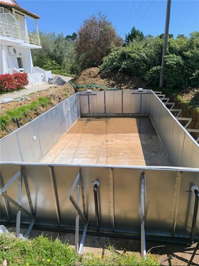 Consruction STEAM sauna construction sauna prefabricated pools
