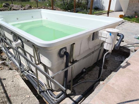 Consruction STEAM sauna construction sauna prefabricated pools
