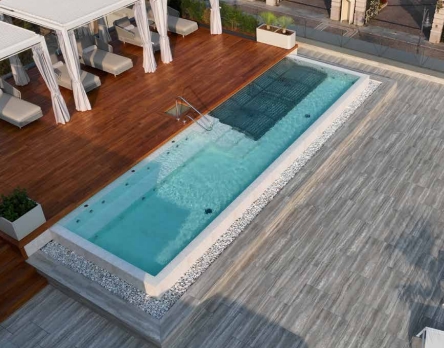 Consruction STEAM sauna construction sauna prefabricated pools