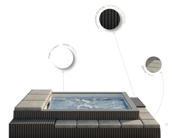 Consruction STEAM sauna construction sauna prefabricated pools