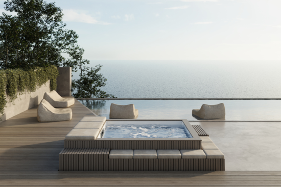 Consruction STEAM sauna construction sauna prefabricated pools 