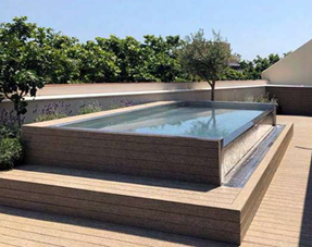 Consruction STEAM sauna construction sauna prefabricated pools