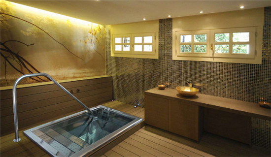 Consruction STEAM sauna construction sauna prefabricated pools 