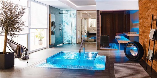 Consruction STEAM sauna construction sauna prefabricated pools