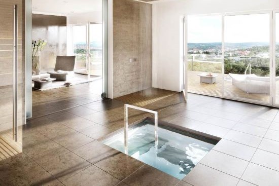 Consruction STEAM sauna construction sauna prefabricated pools 