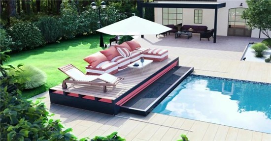 Consruction STEAM sauna construction sauna prefabricated pools