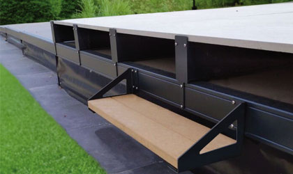 Consruction STEAM sauna construction sauna prefabricated pools