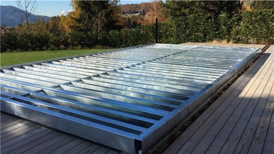 Consruction STEAM sauna construction sauna prefabricated pools