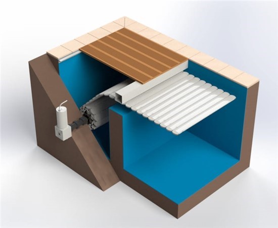 Consruction STEAM sauna construction sauna prefabricated pools