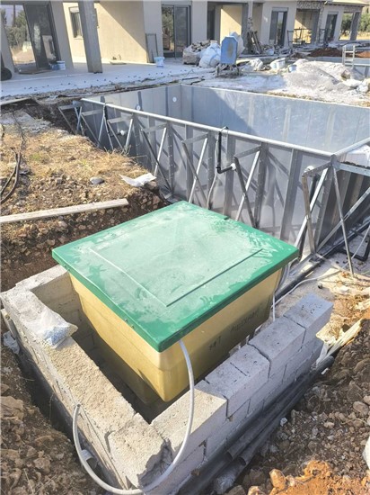 Consruction STEAM sauna construction sauna prefabricated pools