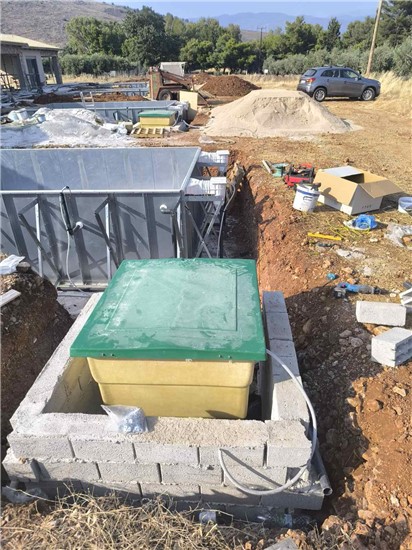 Consruction STEAM sauna construction sauna prefabricated pools