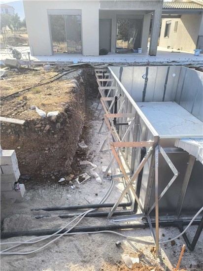 Consruction STEAM sauna construction sauna prefabricated pools