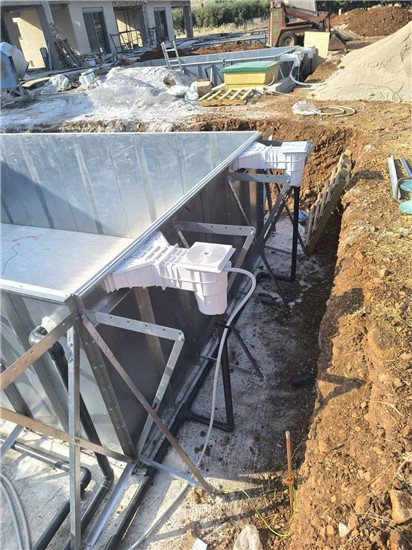 Consruction STEAM sauna construction sauna prefabricated pools