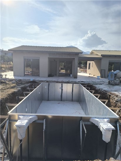 Consruction STEAM sauna construction sauna prefabricated pools