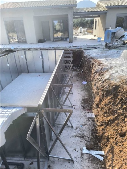 Consruction STEAM sauna construction sauna prefabricated pools