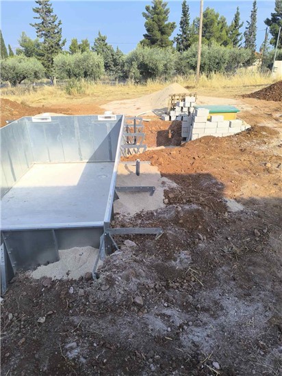 Consruction STEAM sauna construction sauna prefabricated pools