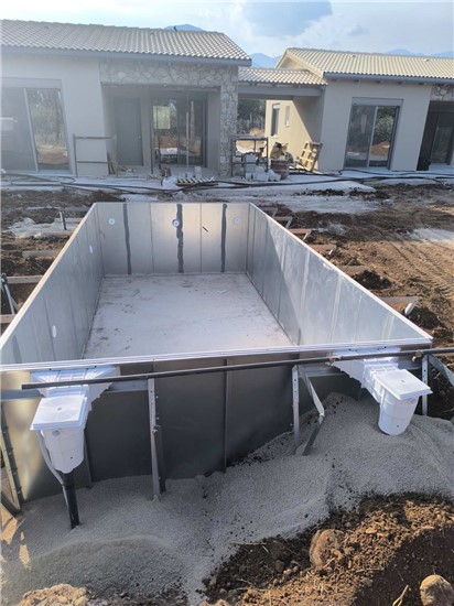Consruction STEAM sauna construction sauna prefabricated pools