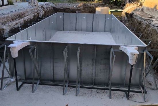 Consruction STEAM sauna construction sauna prefabricated pools 
