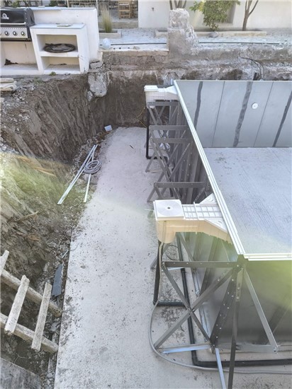 Consruction STEAM sauna construction sauna prefabricated pools