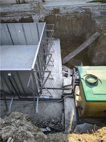 Consruction STEAM sauna construction sauna prefabricated pools