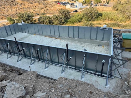 Consruction STEAM sauna construction sauna prefabricated pools